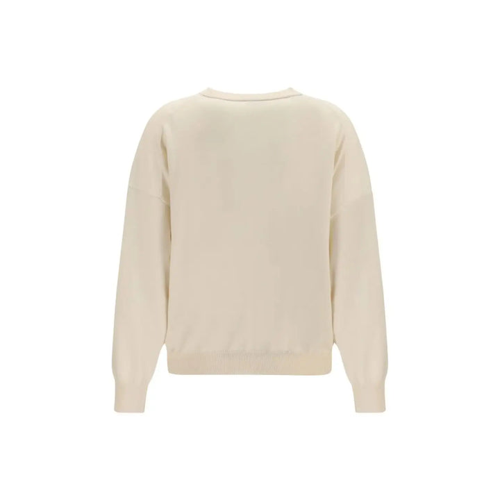 Brunello Cucinelli Beige Cashmere Sweater