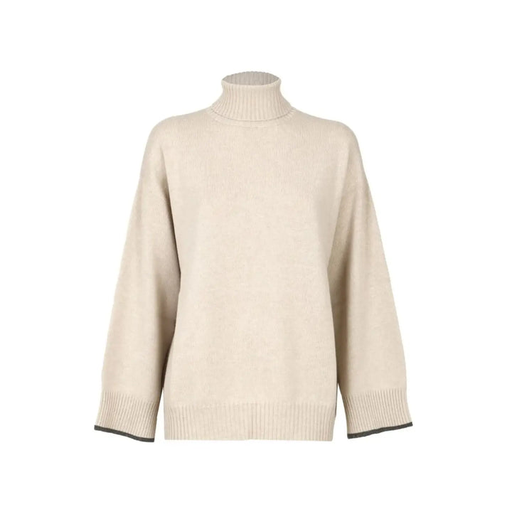 Brunello Cucinelli Beige Cashmere Sweater