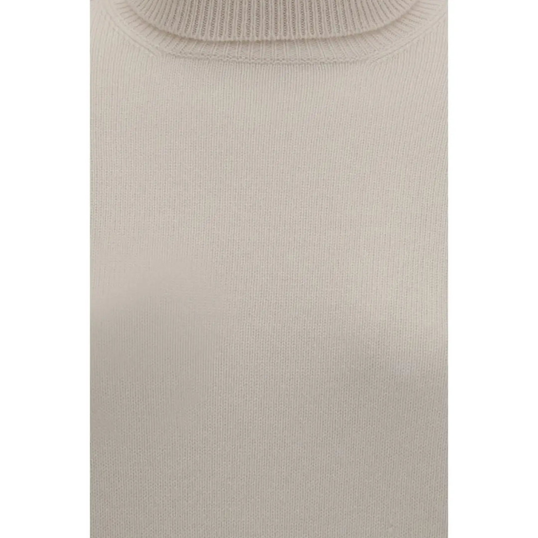 Brunello Cucinelli Beige Cashmere Sweater