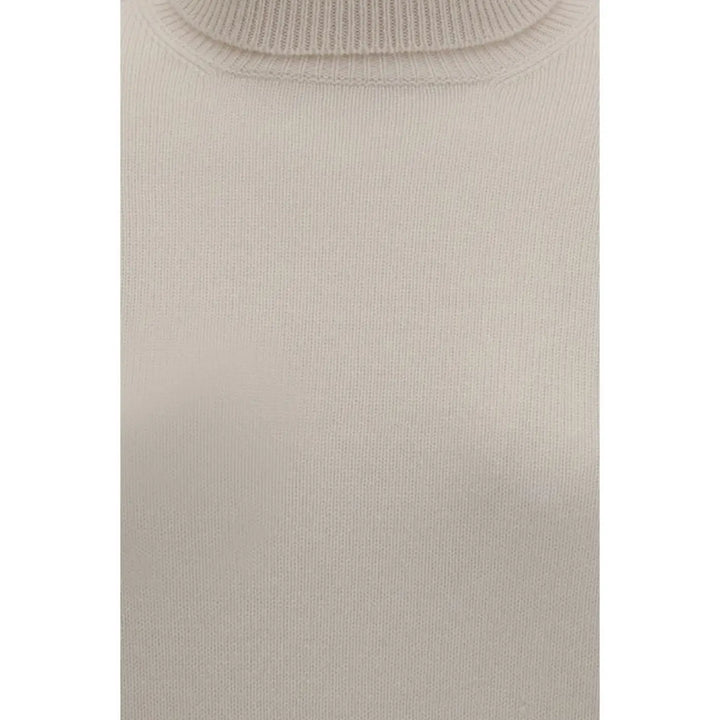 Brunello Cucinelli Beige Cashmere Sweater