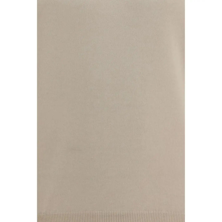 Brunello Cucinelli Beige Cashmere Turtleneck