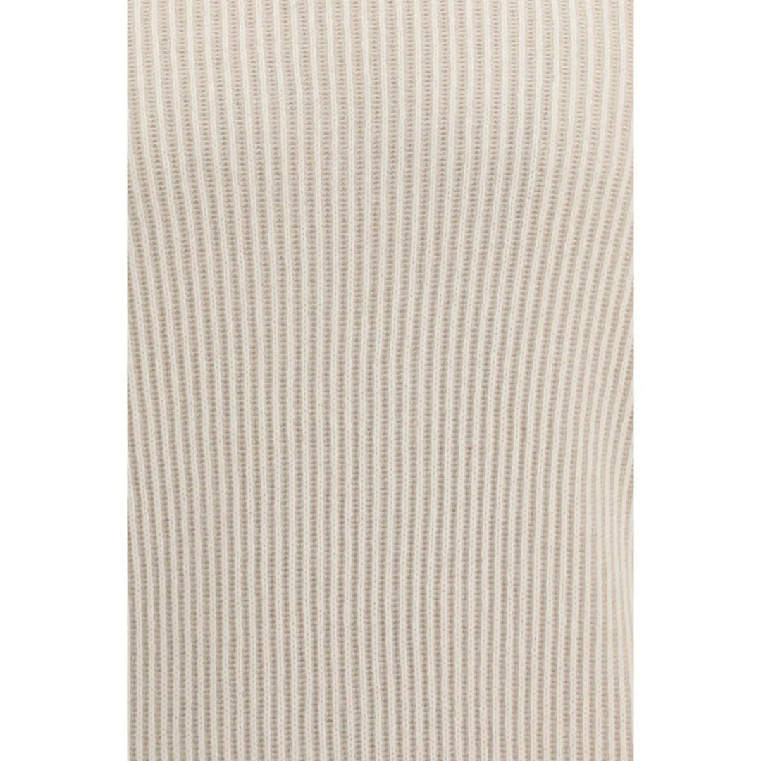 Brunello Cucinelli Beige Cashmere Turtleneck