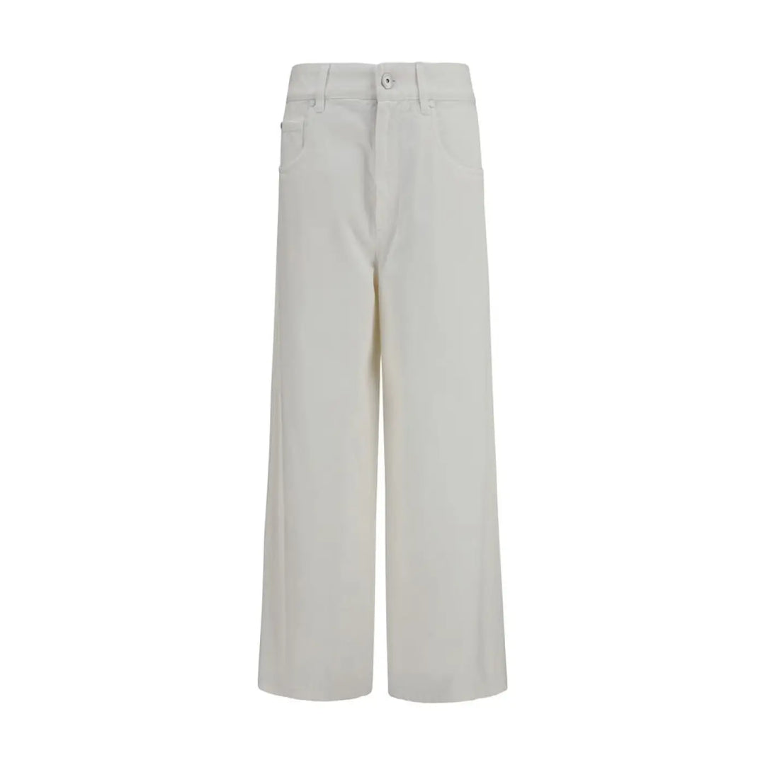 Brunello Cucinelli Beige Cotton Jeans Denim