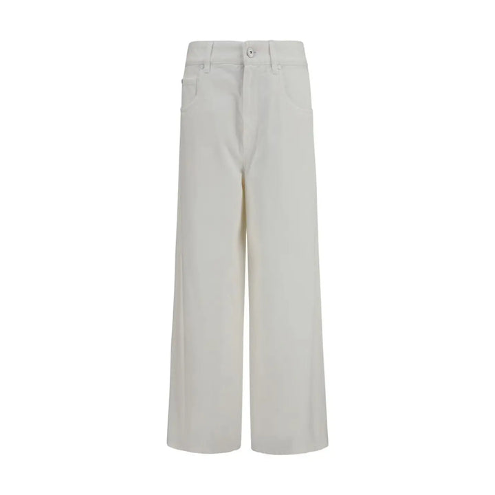 Brunello Cucinelli Beige Cotton Jeans Denim