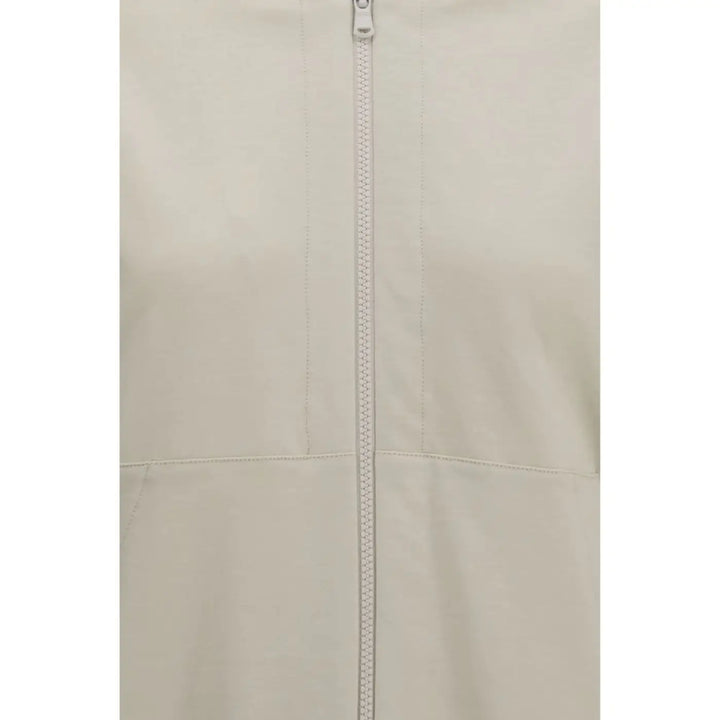 Brunello Cucinelli Beige Cotton Sweatshirt
