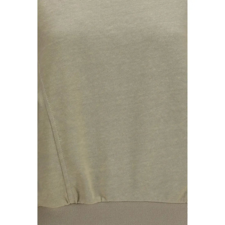 Brunello Cucinelli Beige Cotton Sweatshirt