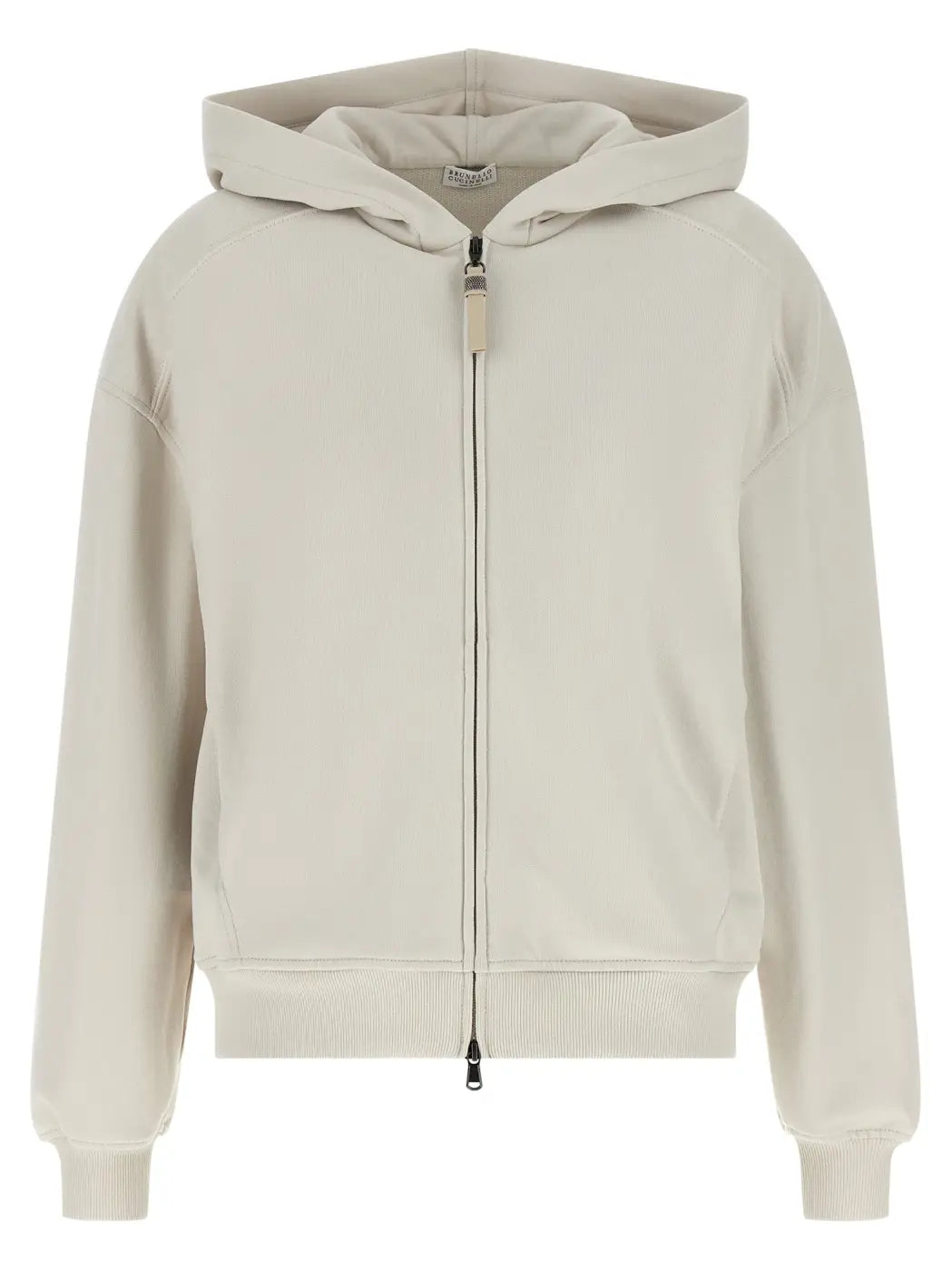 Brunello Cucinelli Beige Cotton Sweatshirt