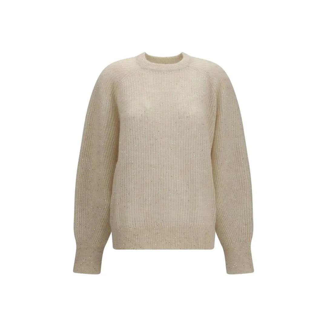 Brunello Cucinelli Beige Mohair Sweatshirt
