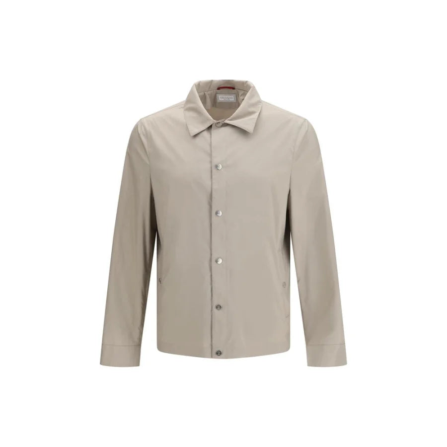 Brunello Cucinelli Beige Polyester Coat