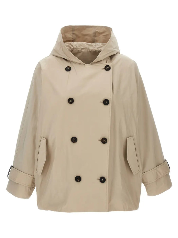 Brunello Cucinelli Beige Polyester Full-length Jacket