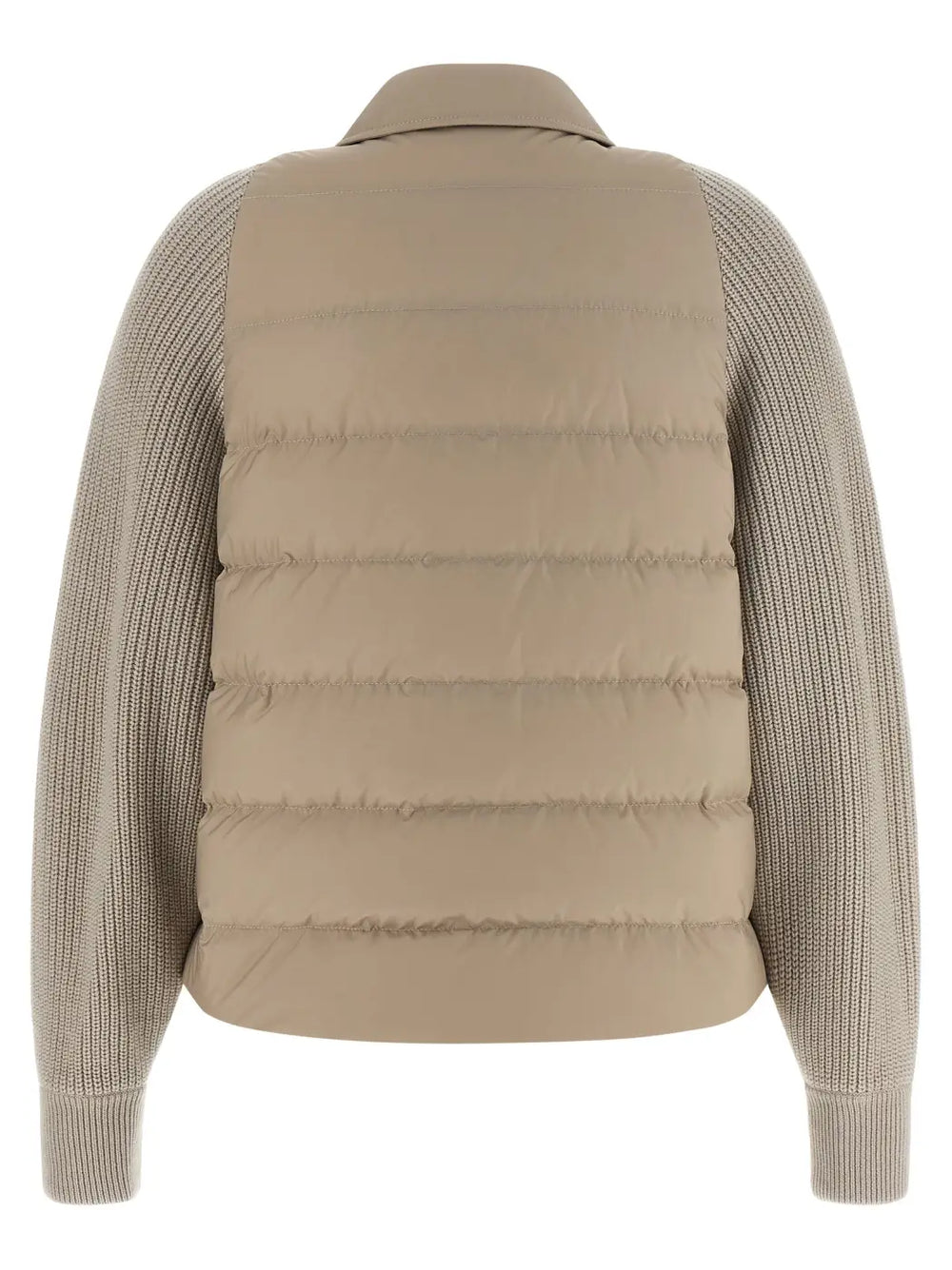 Brunello Cucinelli Beige Polyester Shell Jacket