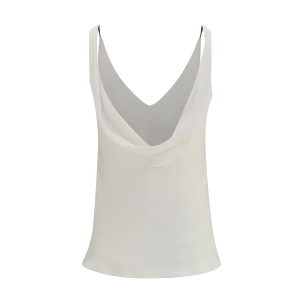 Brunello Cucinelli Blouses - Women’s Beige Silk Blouse