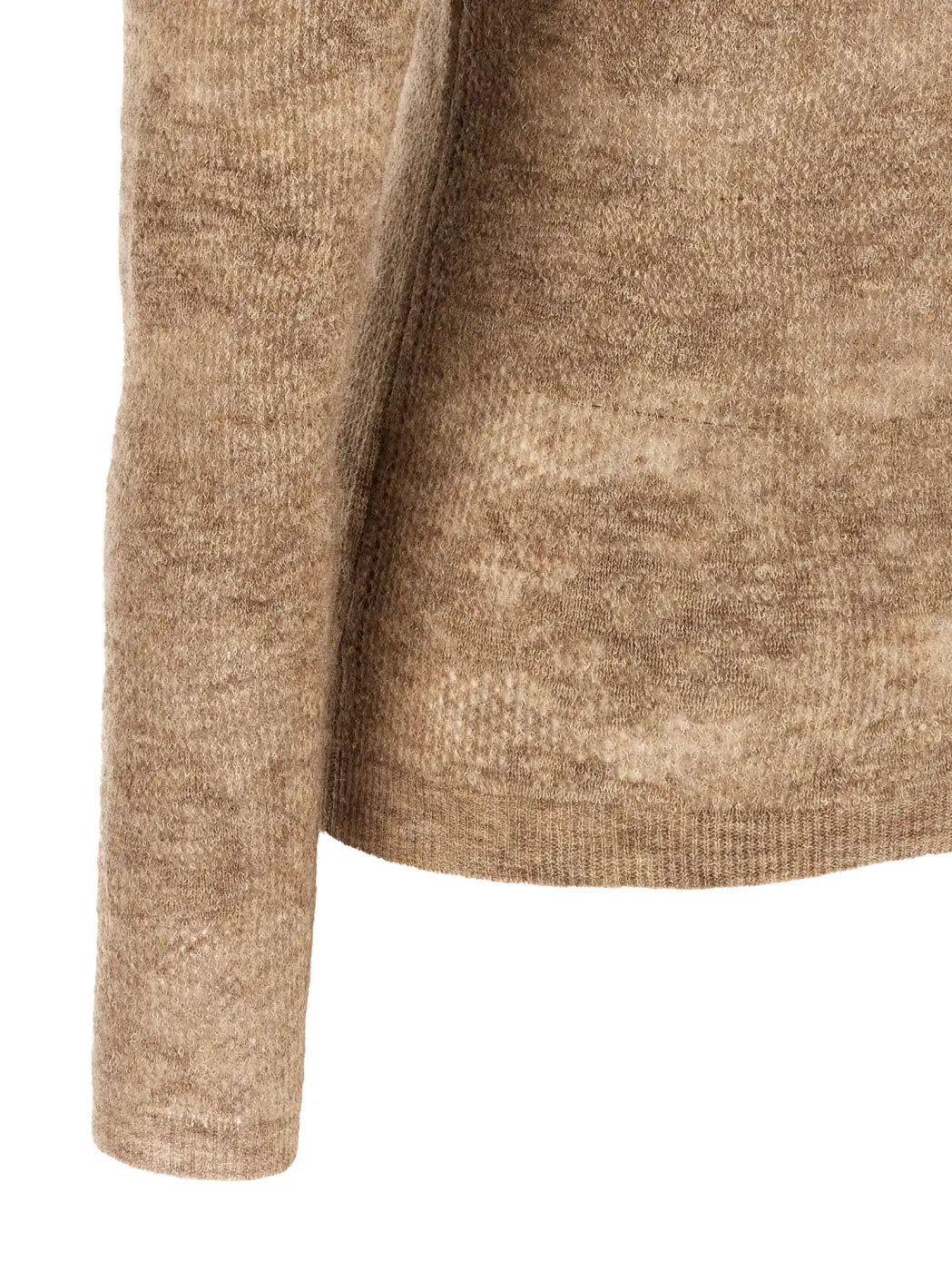 Brunello Cucinelli Beige Silk Cardigan