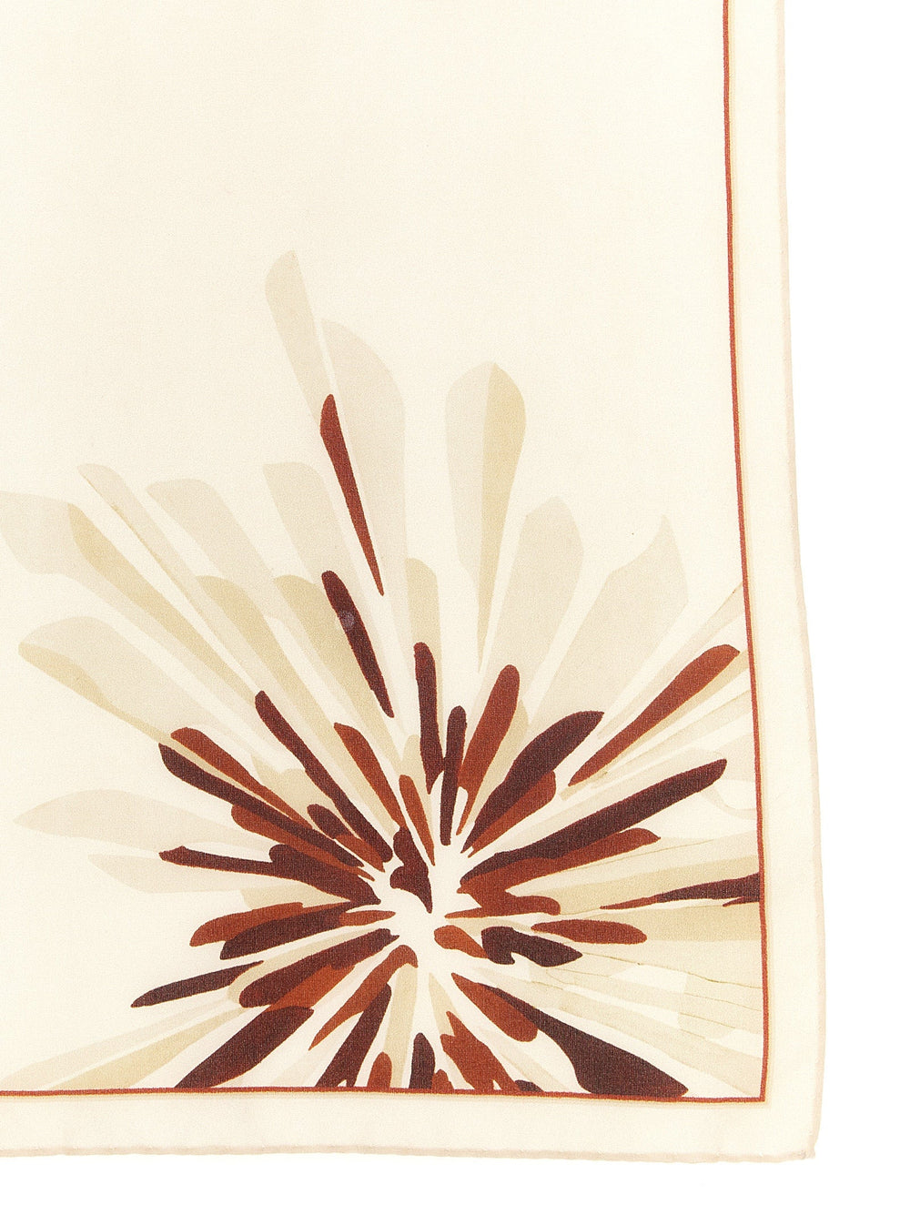 Brunello Cucinelli Beige Silk Scarf