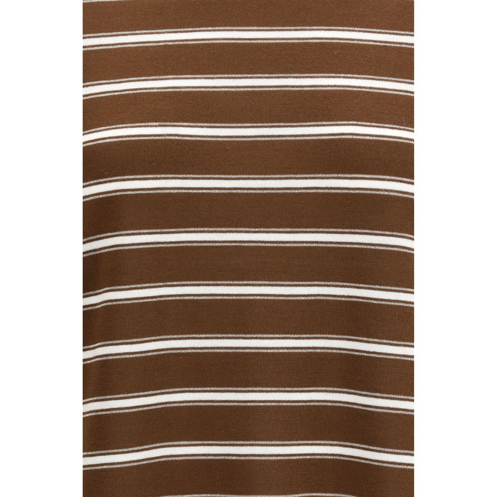 Brunello Cucinelli - Beige Wool Oves Aries T-Shirt