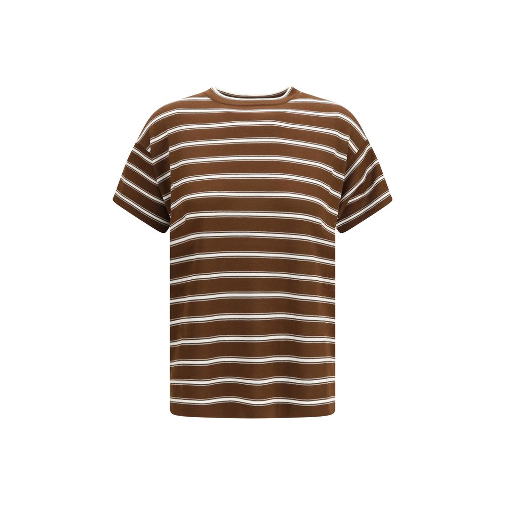 Brunello Cucinelli - Beige Wool Oves Aries T-Shirt