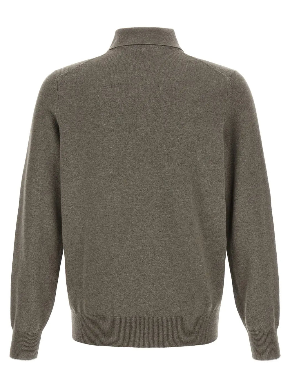 Brunello Cucinelli Bicolor Cashmere Polo Shirt