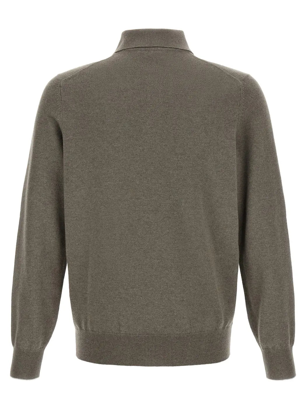 Brunello Cucinelli Bicolor Cashmere Polo Shirt