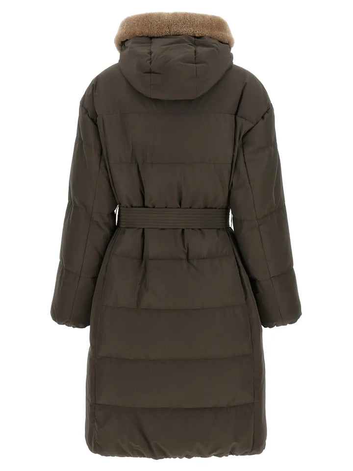 Brunello Cucinelli Bicolor Cotton Coat