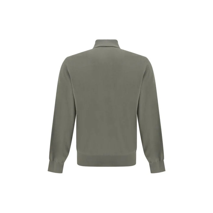 Brunello Cucinelli Bicolor Cotton Shortsleeve Shirt