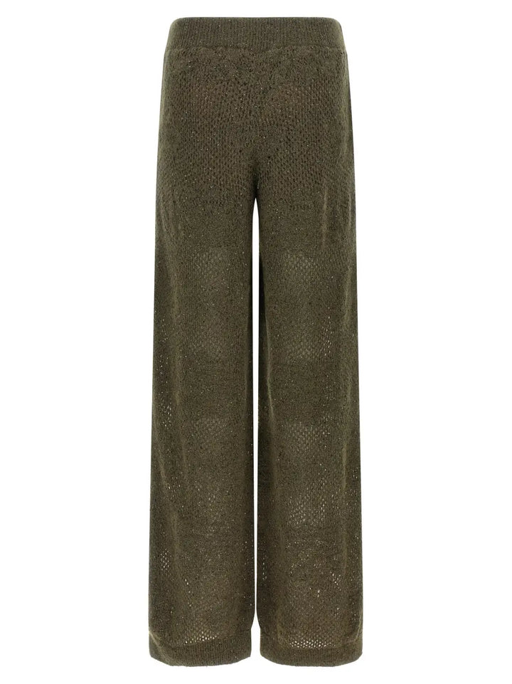 Brunello Cucinelli Bicolor Nylon Casual Pants
