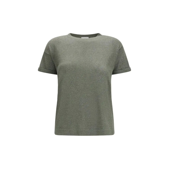 Brunello Cucinelli Bicolor Nylon T-shirt