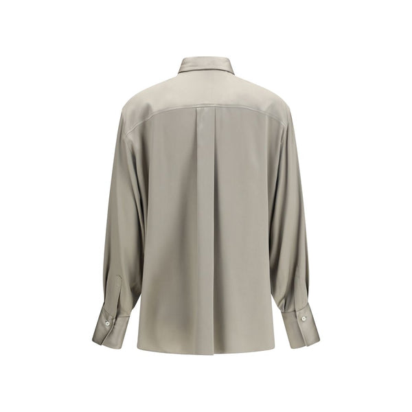 Brunello Cucinelli Shirts - Bicolor Silk Shirt