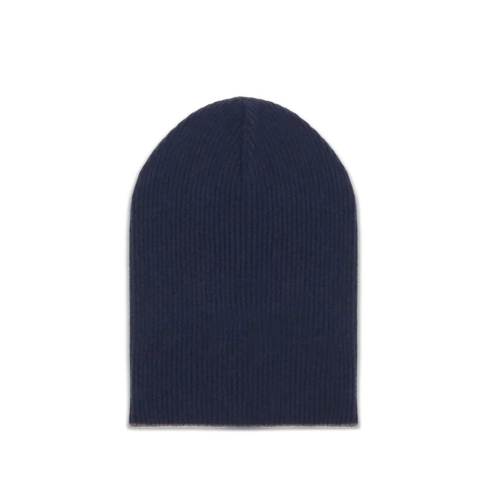 Brunello Cucinelli Black Cashmere Beanie