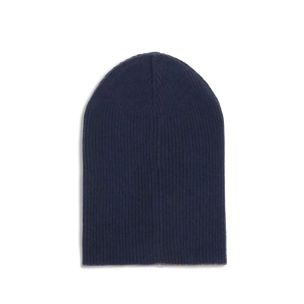 Brunello Cucinelli Black Cashmere Beanie