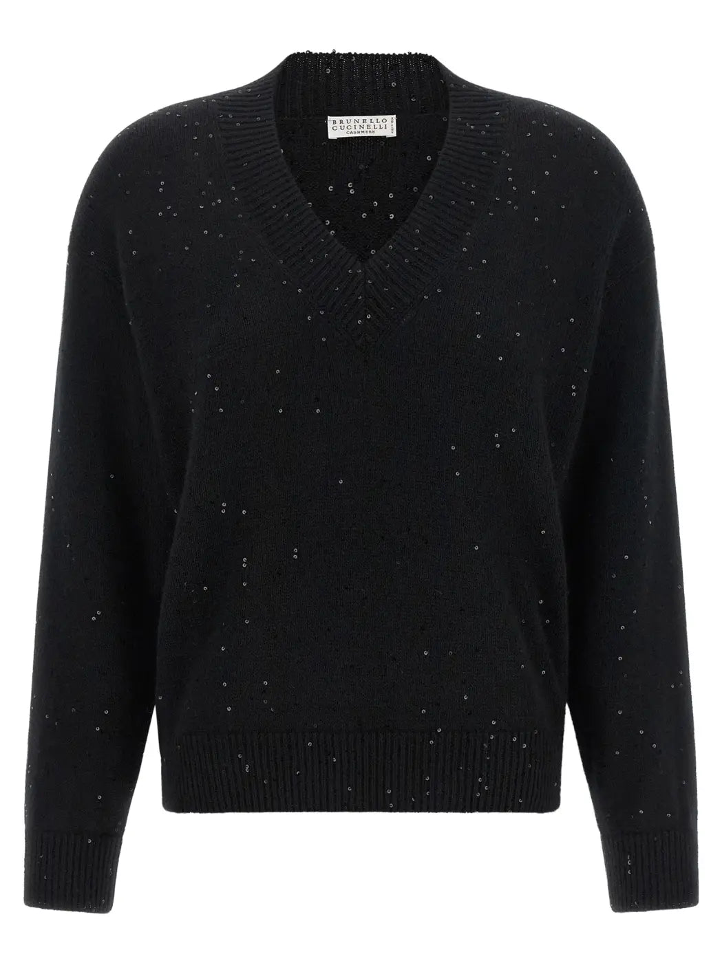 Brunello Cucinelli Black Cashmere Cardigan