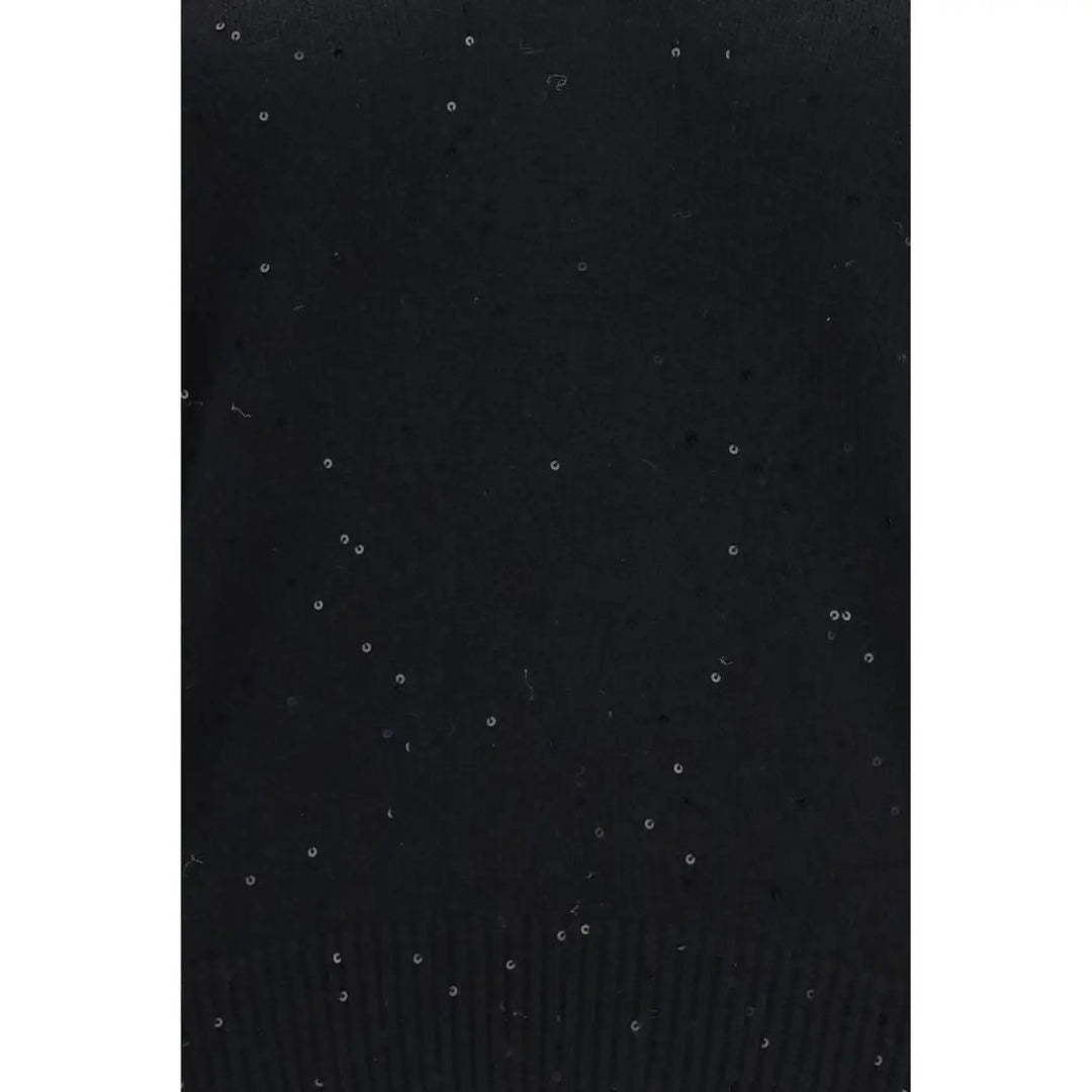 Brunello Cucinelli Black Cashmere Sweater