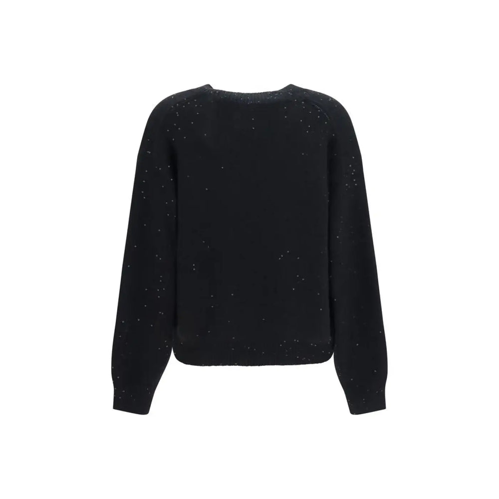 Brunello Cucinelli Black Cashmere Sweater