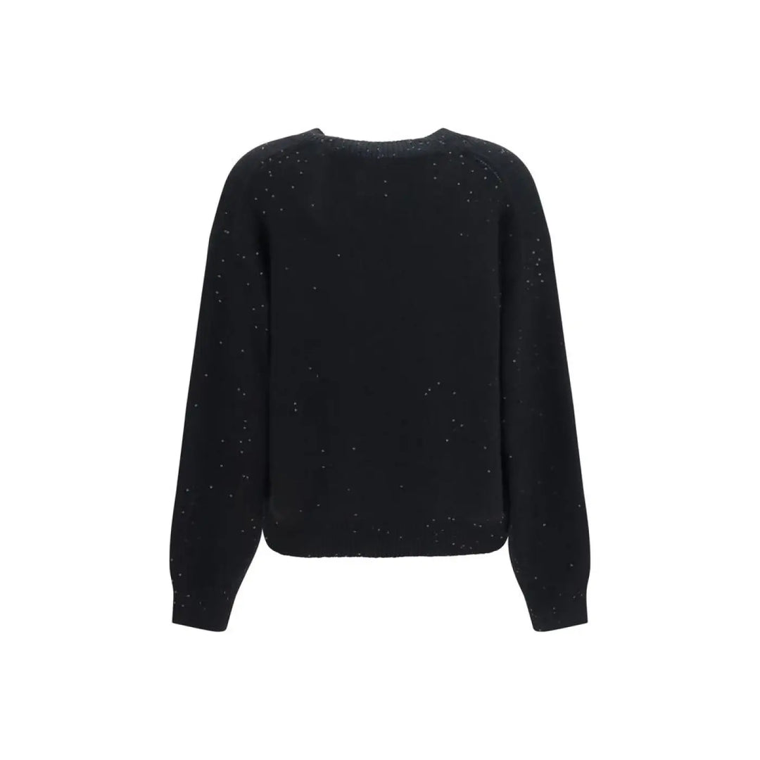 Brunello Cucinelli Black Cashmere Sweater