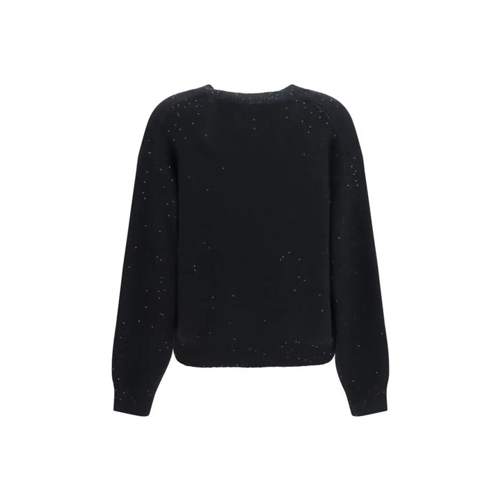 Brunello Cucinelli Black Cashmere Sweater