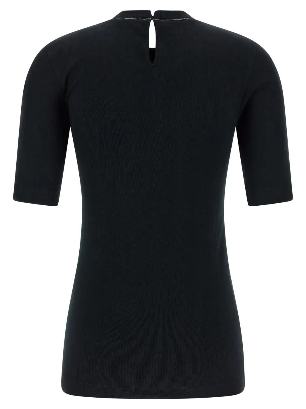Brunello Cucinelli Black Cotton Cardigan