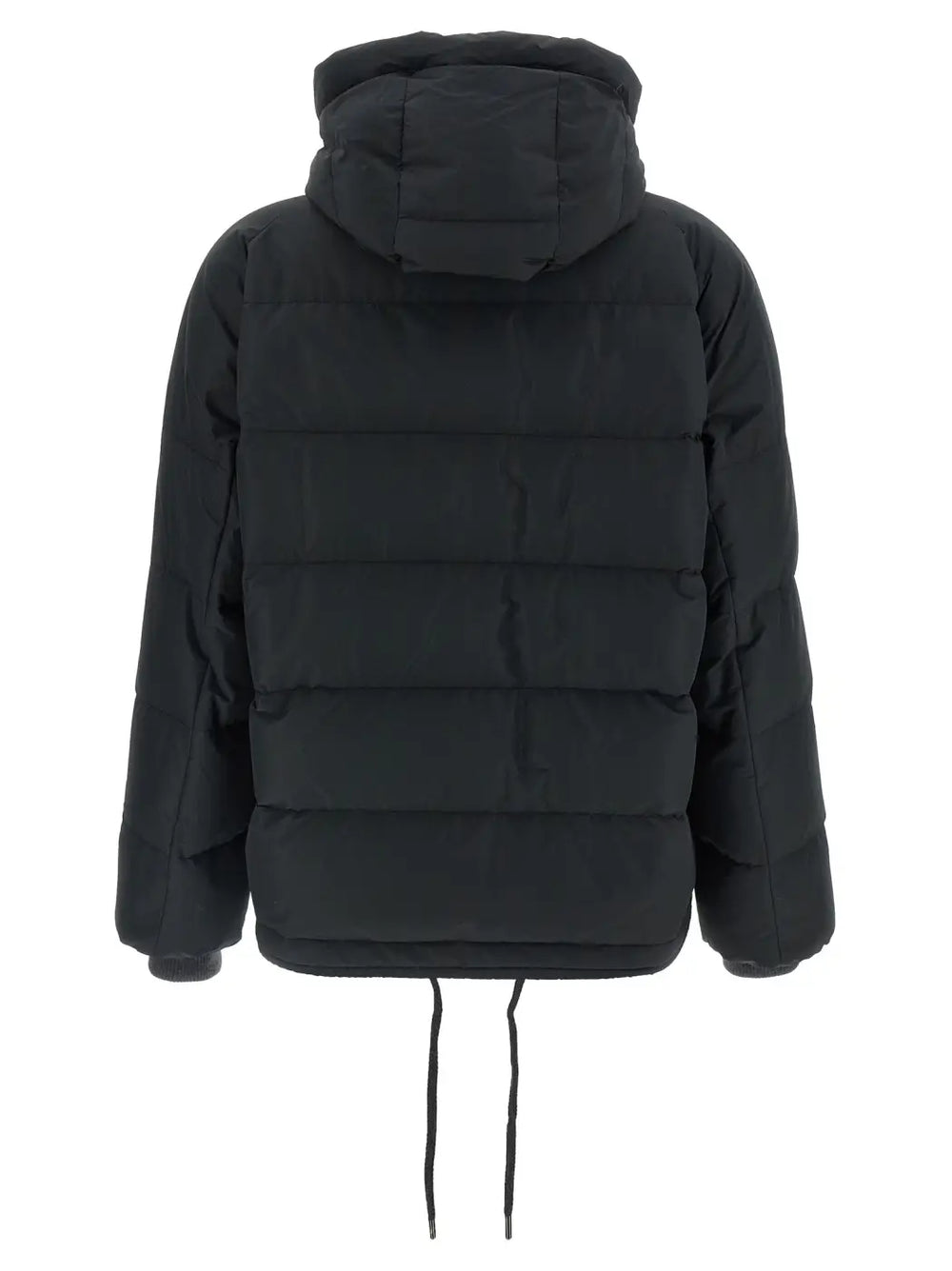 Brunello Cucinelli Black Cotton Full-length Jacket