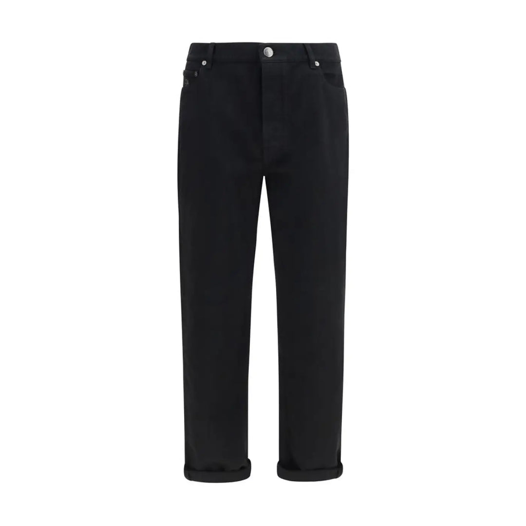 Brunello Cucinelli Black Cotton Jeans Denim