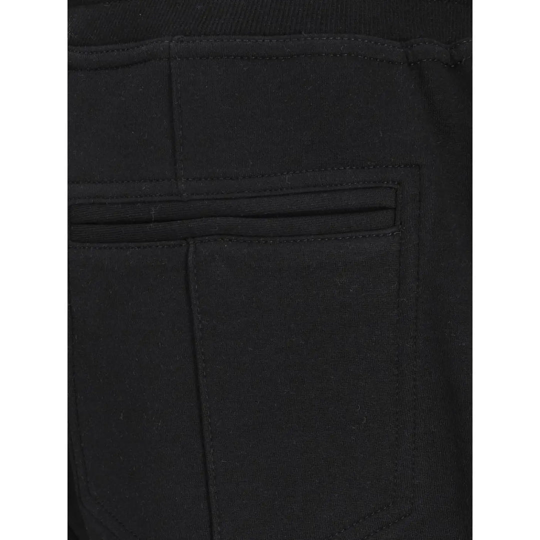 Brunello Cucinelli Black Cotton Joggers (workout Pants)
