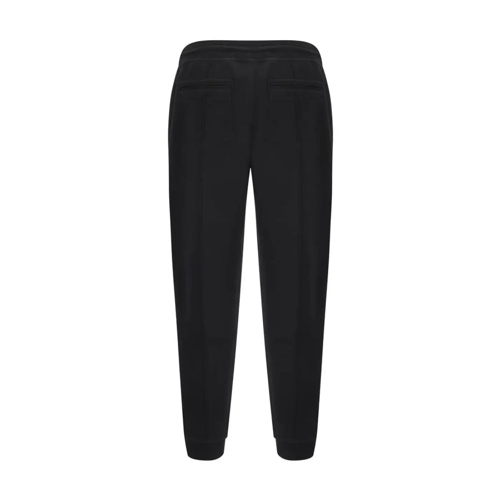 Brunello Cucinelli Black Cotton Joggers (workout Pants)