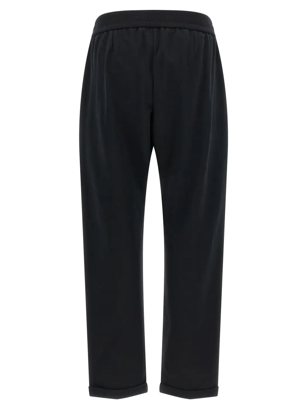 Brunello Cucinelli Black Cotton Joggers (workout Pants)