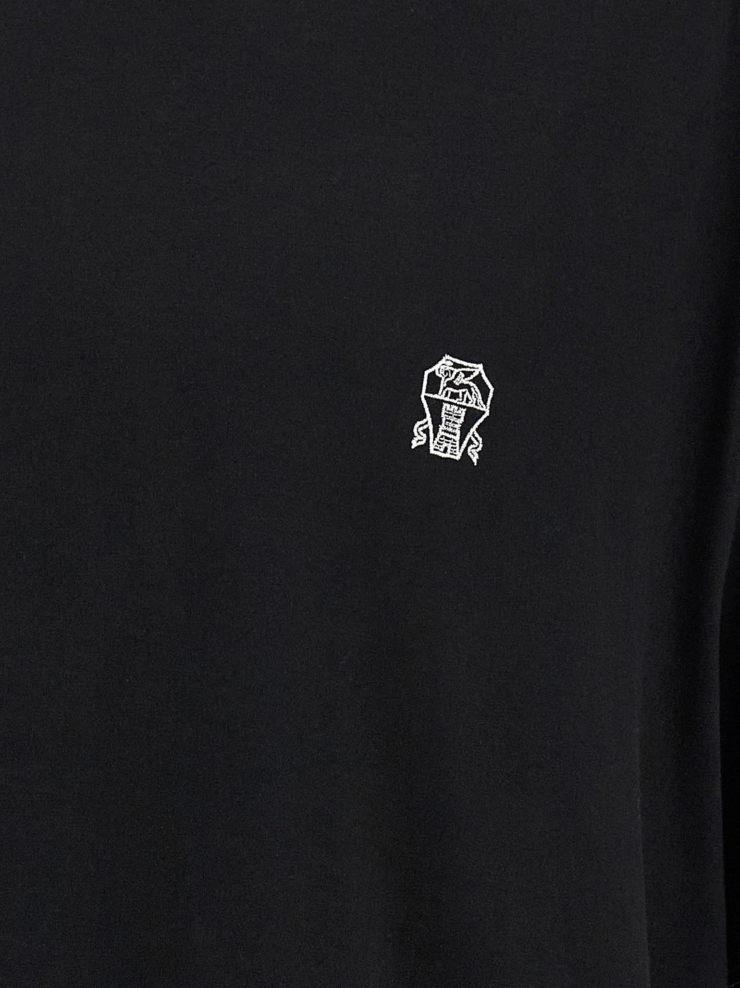 Brunello Cucinelli Black Cotton T-shirt