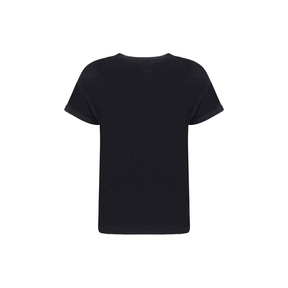 Brunello Cucinelli - Black Nylon T-Shirt