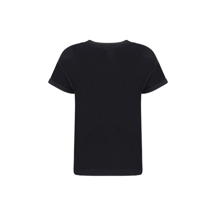 Brunello Cucinelli Black Nylon T-Shirt