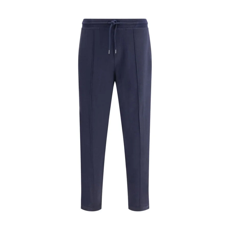 Brunello Cucinelli Blue Cashmere Athletic Pants