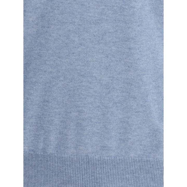 Brunello Cucinelli Blue Cashmere Sweater