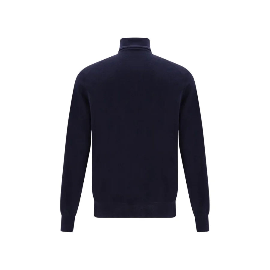 Brunello Cucinelli Blue Cashmere Sweater