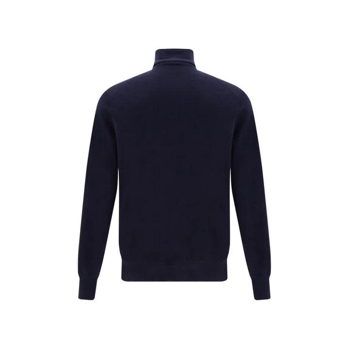 Brunello Cucinelli Blue Cashmere Sweater