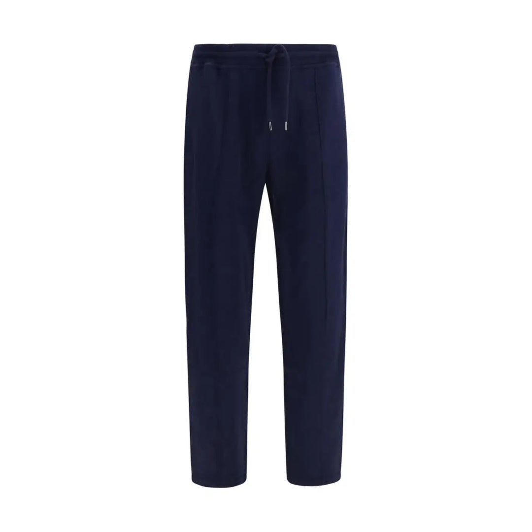 Brunello Cucinelli Blue Cotton Athletic Pants