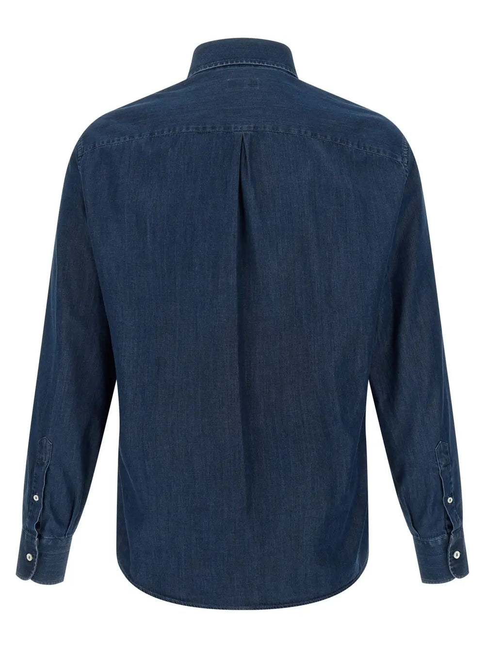Brunello Cucinelli Blue Cotton Blouse