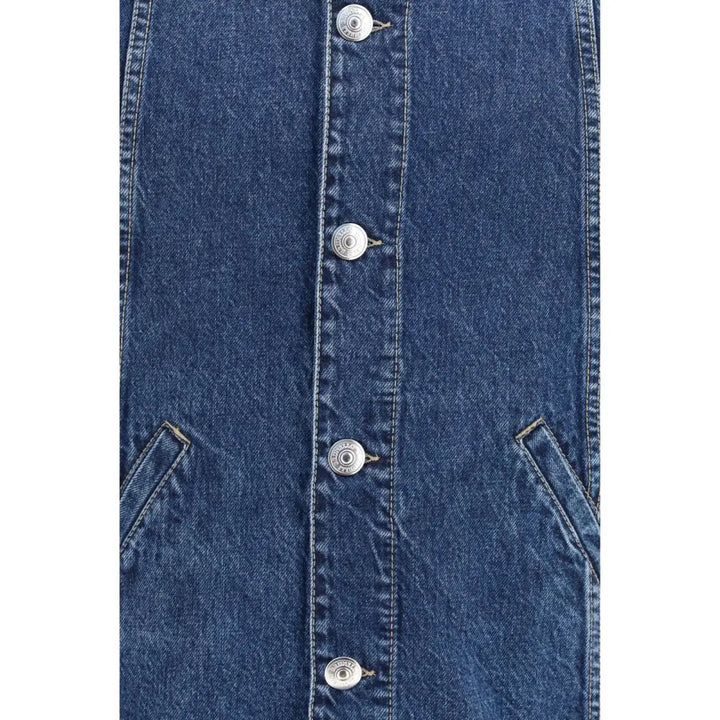 Brunello Cucinelli Blue Cotton Denim Jacket